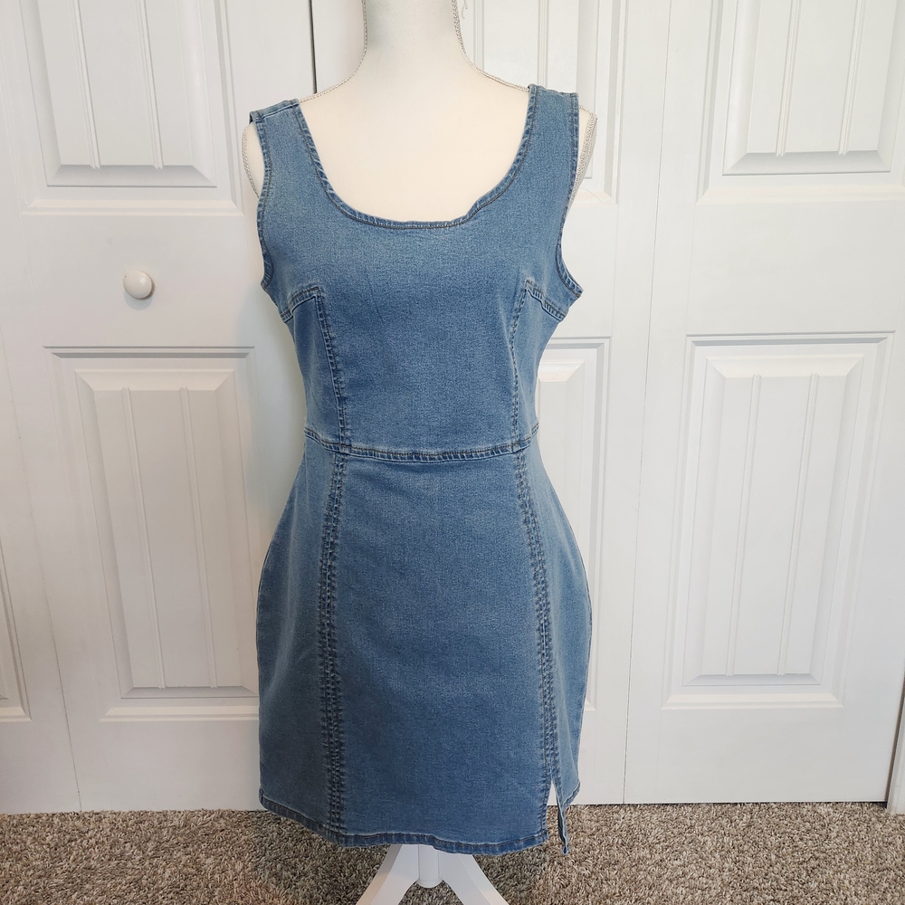 Denim Sleeveless Dress